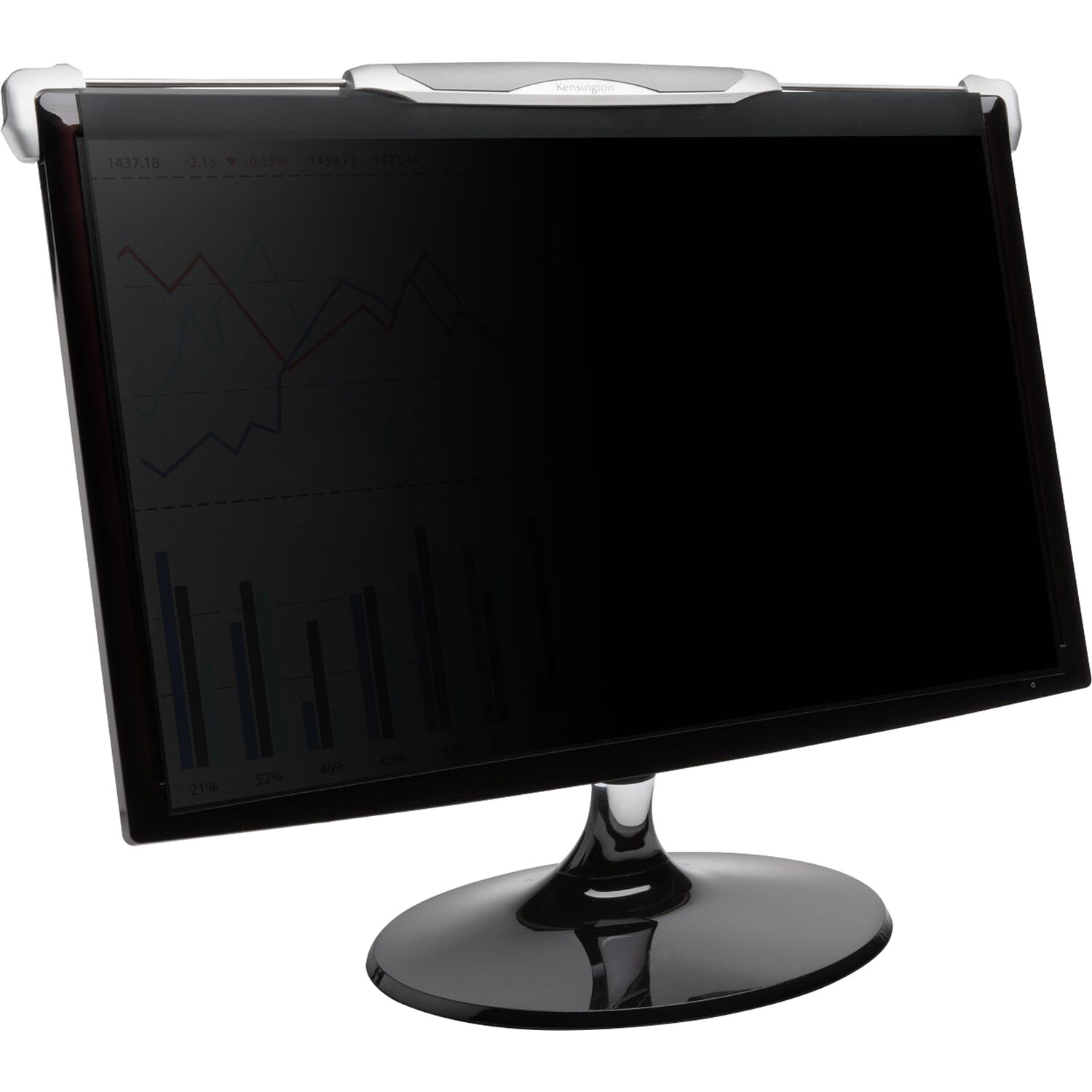 FS270 SNAP2  PRIVACY SCREEN FOR 25 -27  WIDESCREEN MONITORS (16:9 / 16:10) — view 3