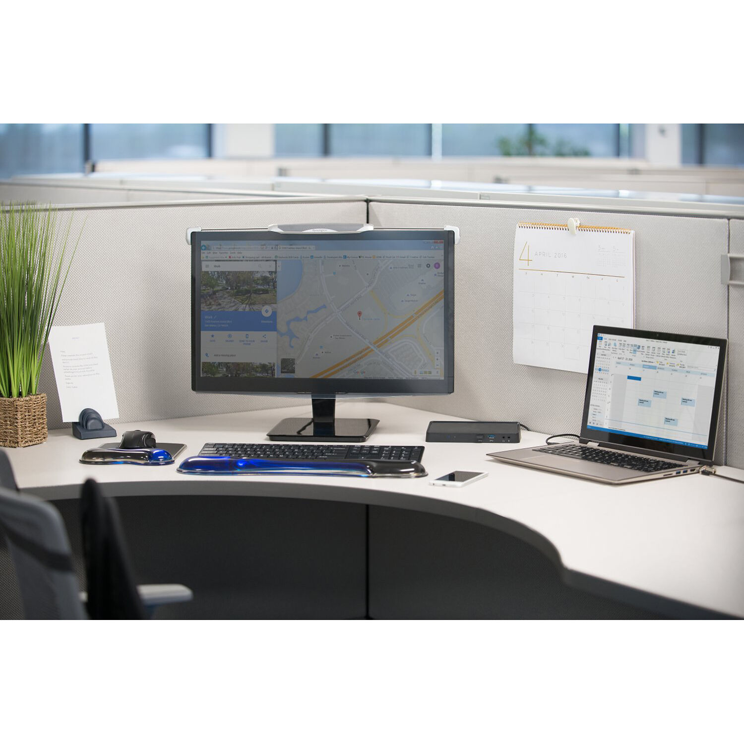FS270 SNAP2  PRIVACY SCREEN FOR 25 -27  WIDESCREEN MONITORS (16:9 / 16:10) — view 6