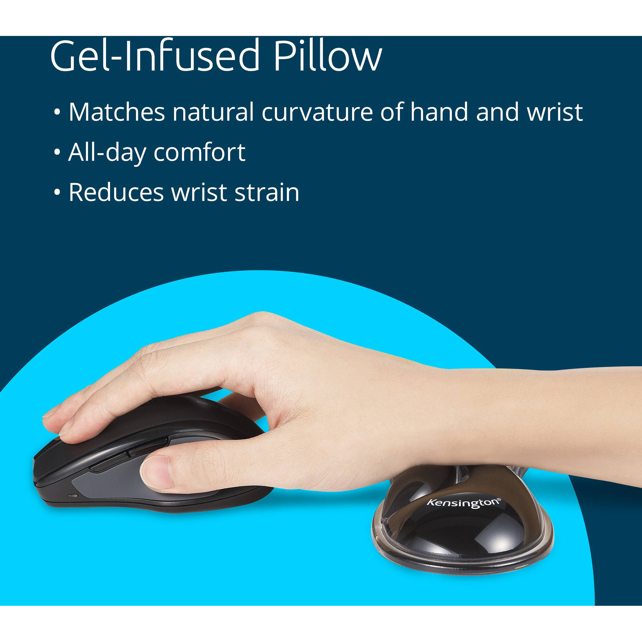 SlimDuo Gel Mouse WristRest Gy — view 9