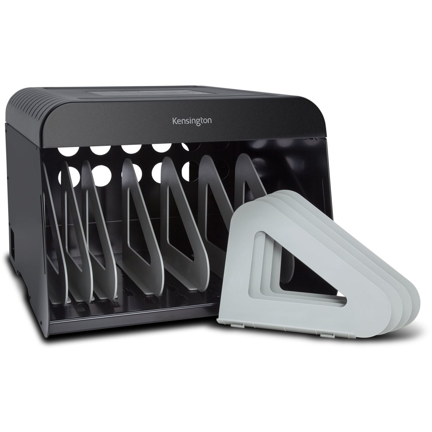 Kensington AC Charge Station for centralized desktop device charging — view 3