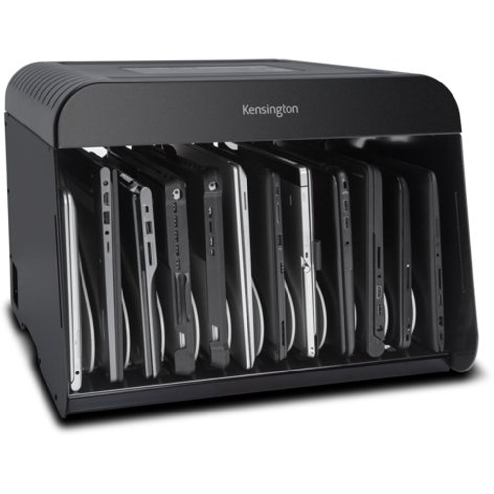 Kensington Lock & Charge Station for securing and charging shared devices in a professional workspace — view 3