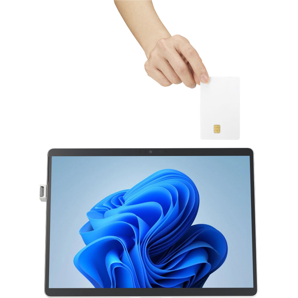 Kensington CAC reader adapter for Surface Pro 9 with USB-C pass-through and smart card support — view 6