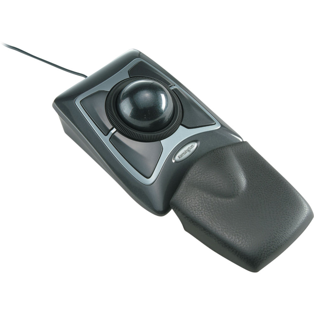 Kensington Expert Mouse wired thumb trackball, USB-A, ergonomic desktop trackball — view 4