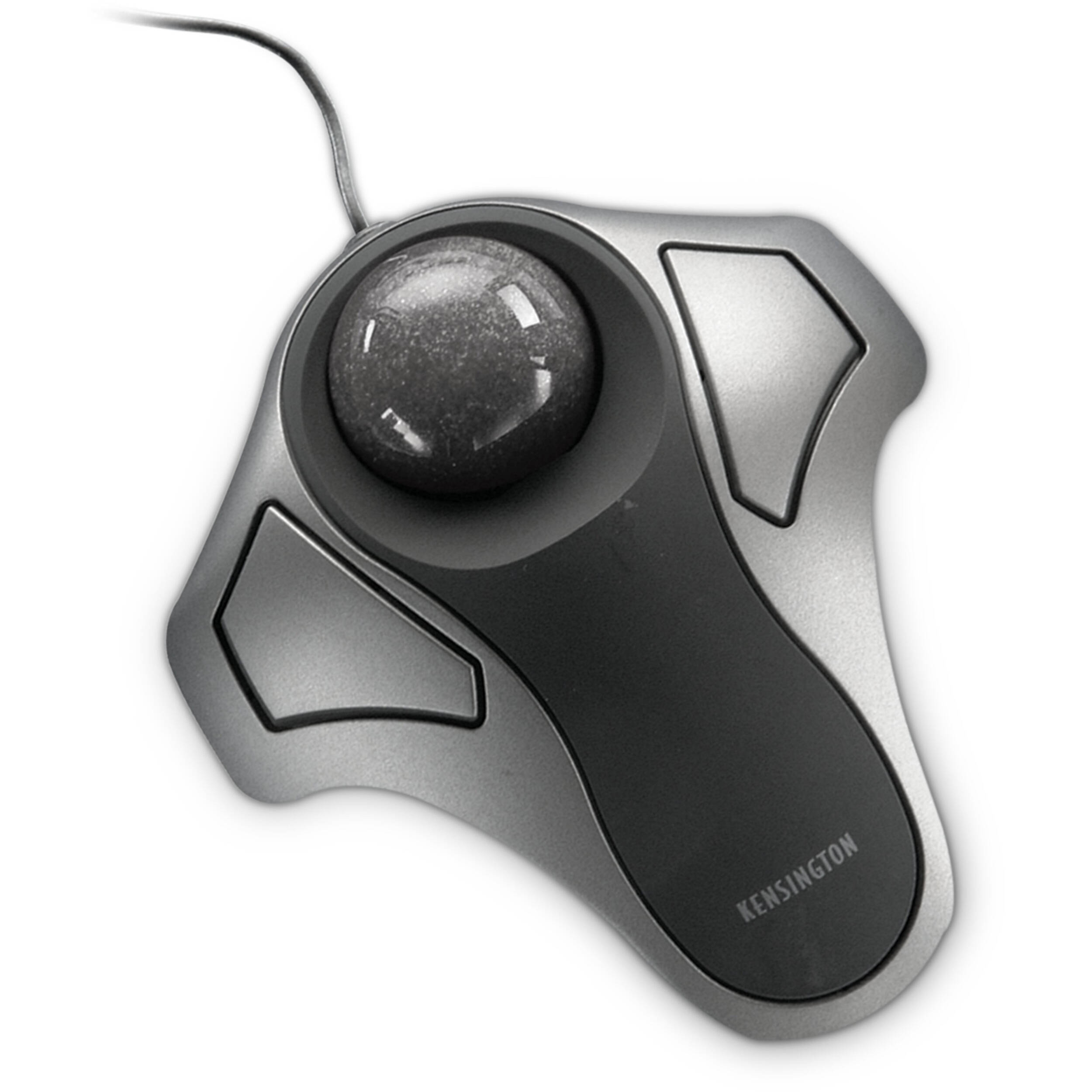 Kensington Orbit Optical Trackball ambidextrous two-button black desktop view — view 6