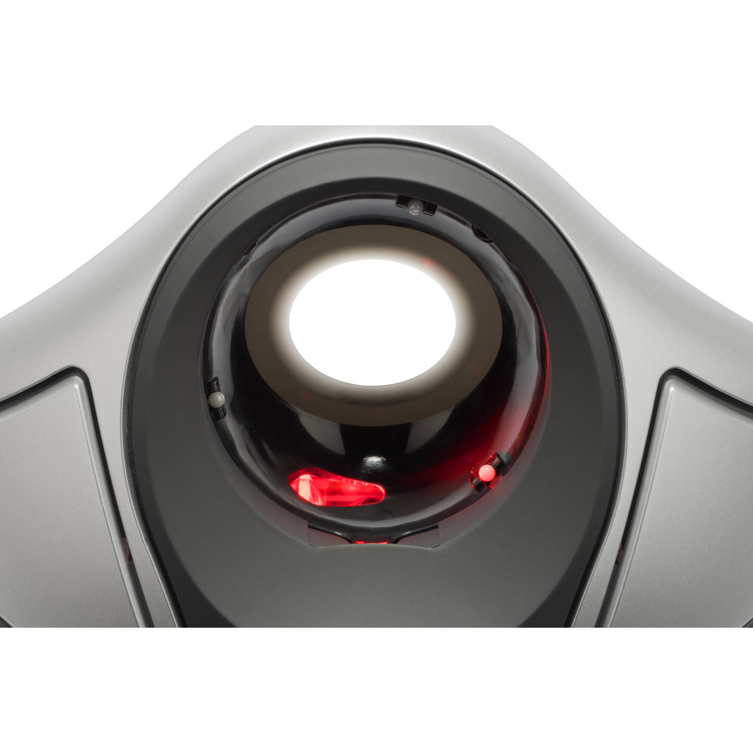 Kensington Orbit Optical Trackball ambidextrous two-button black desktop view — view 9
