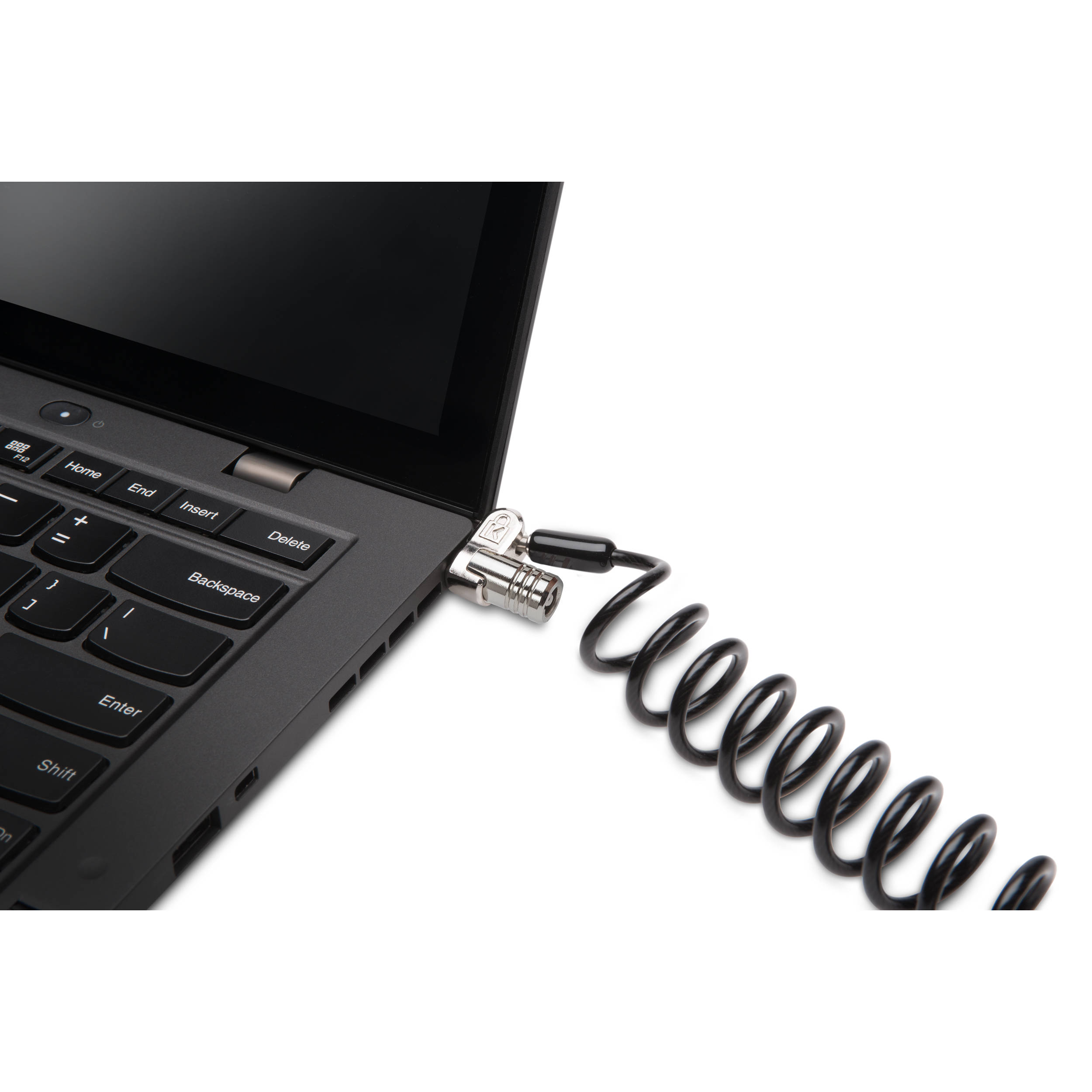 Kensington MicroSaver 2.0 Portable Keyed Laptop Lock black keyed cable lock for notebook security — view 4