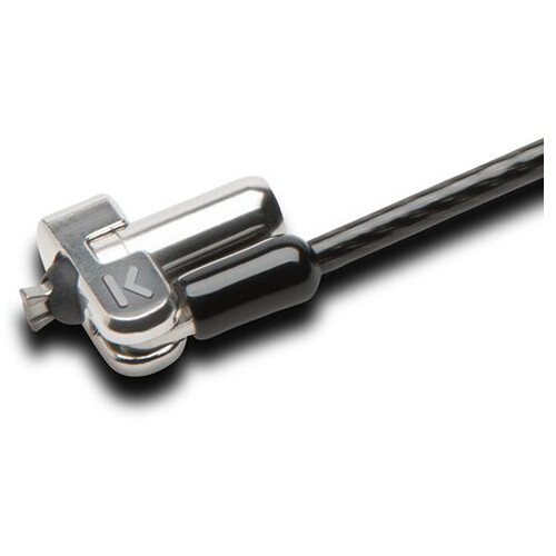 Kensington N17 wedge-shaped keyed laptop lock, black, TAA compliant for compatible laptops — view 3