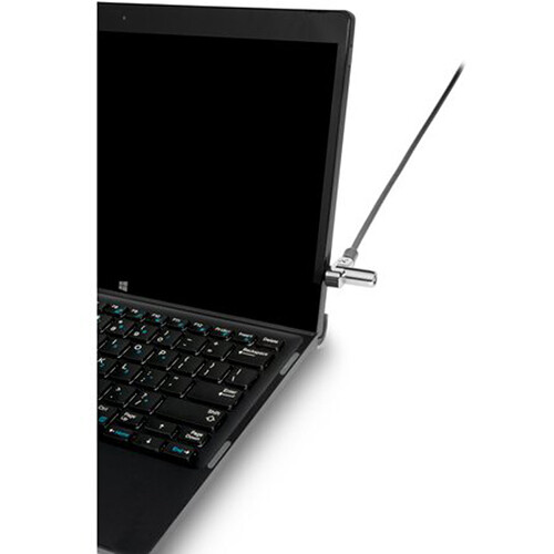 Kensington N17 wedge-shaped keyed laptop lock, black, TAA compliant for compatible laptops — view 6