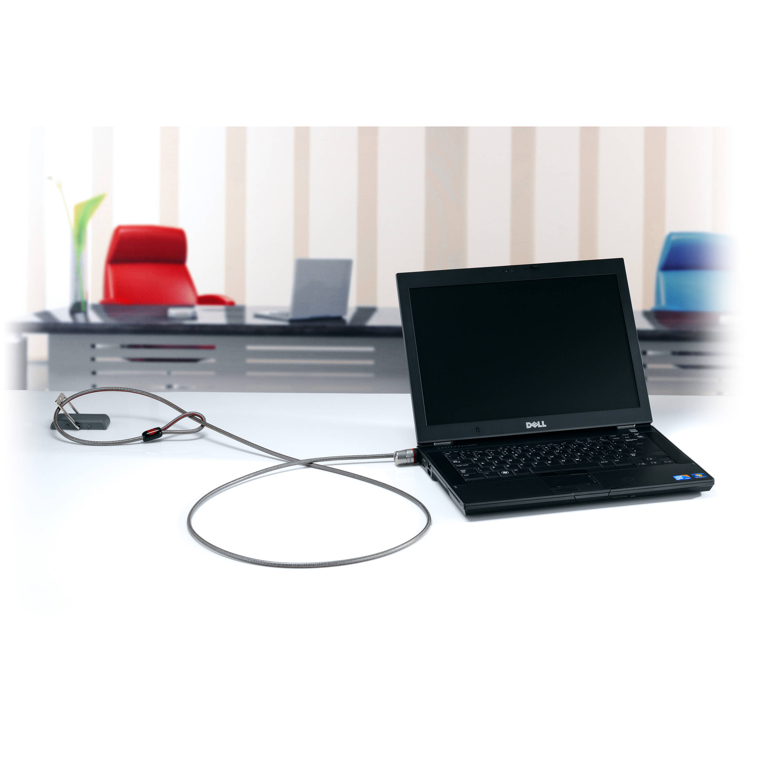 Kensington K64613WW desk mount cable anchor in steel for laptop security — view 5