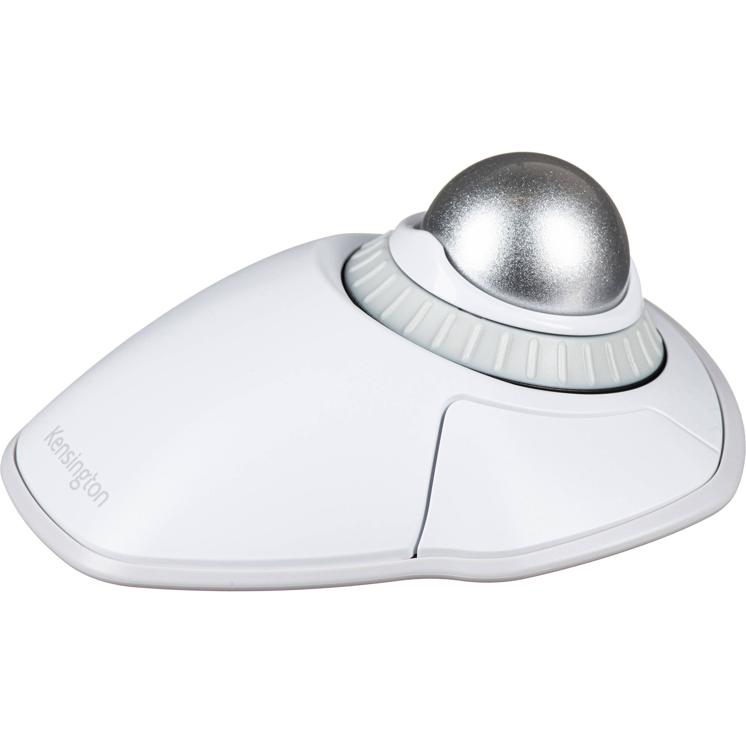 Kensington ORBIT wireless trackball in white with scroll ring, model K70991WW — view 3