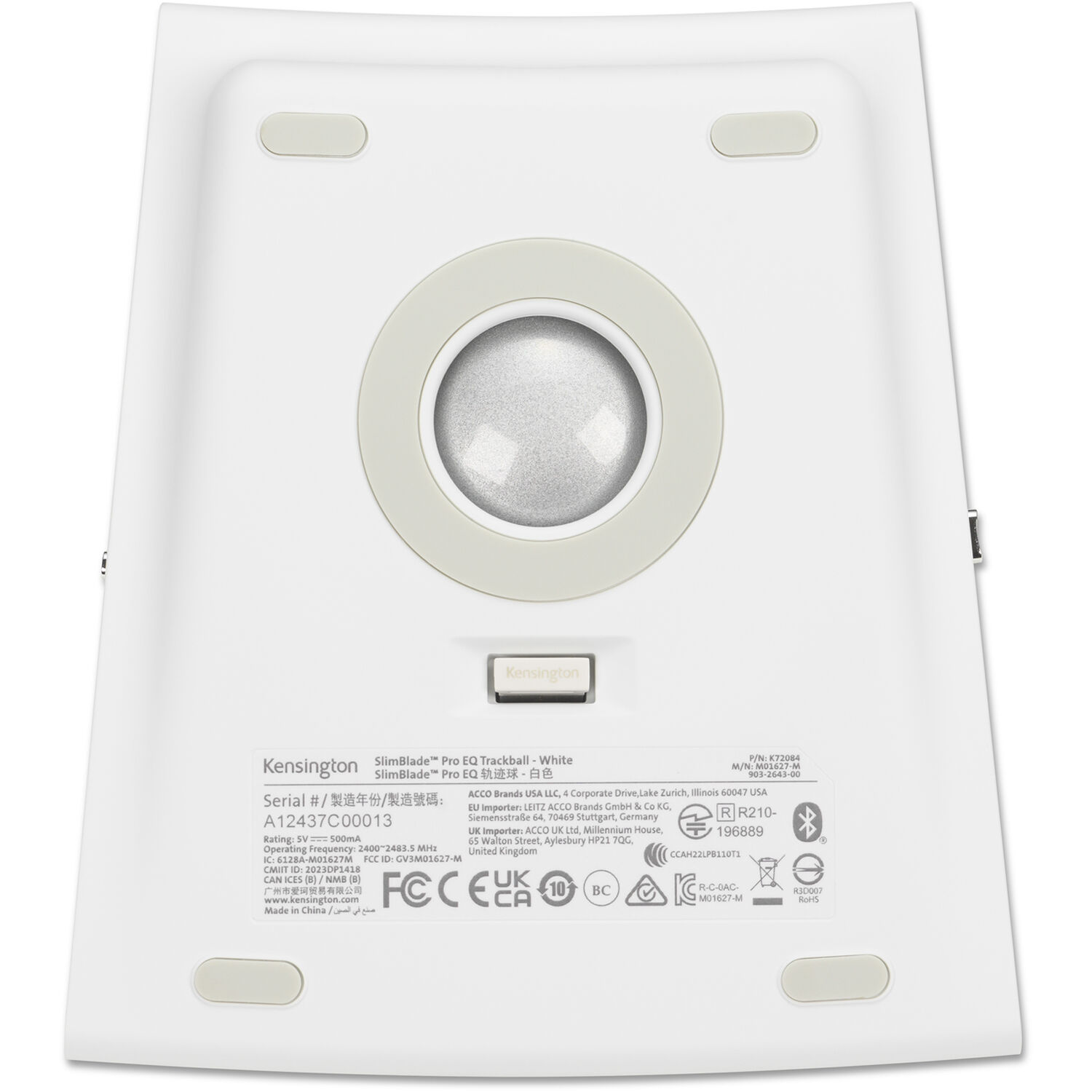 SlimBlade Pro EQ Trackball WH — view 2