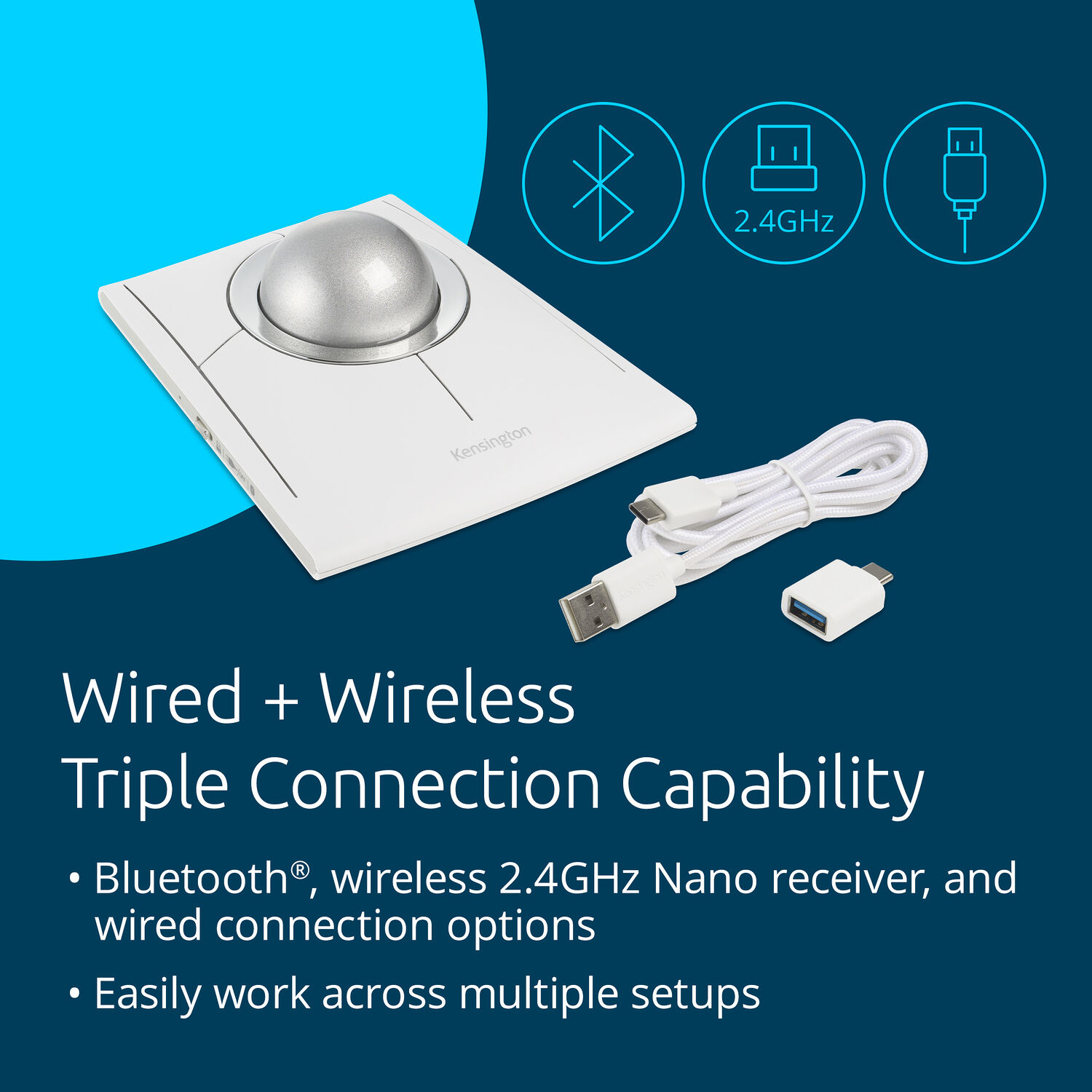 SlimBlade Pro EQ Trackball WH — view 6