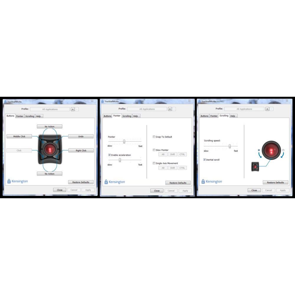 Expert Mouse Wireless Trackbal — view 10
