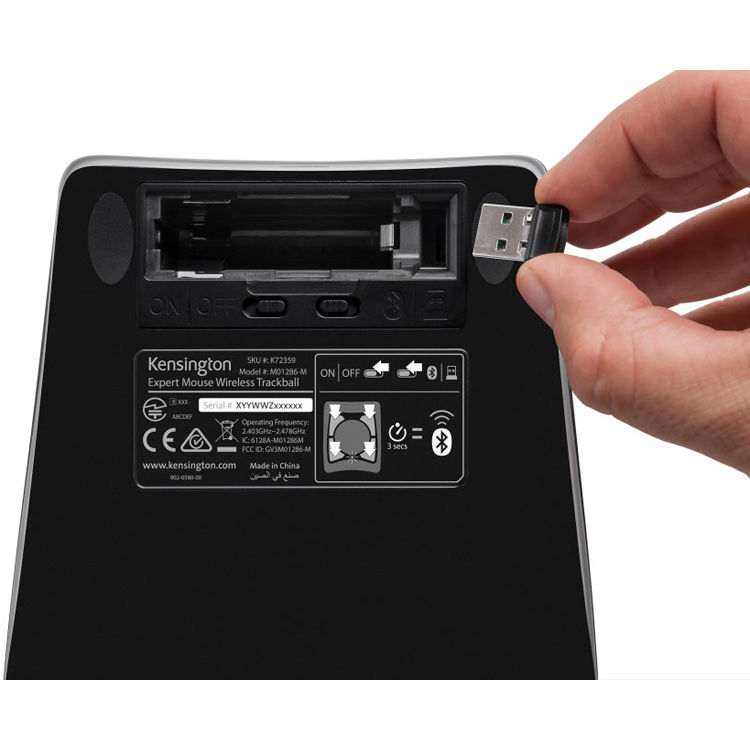 Expert Mouse Wireless Trackbal — view 5