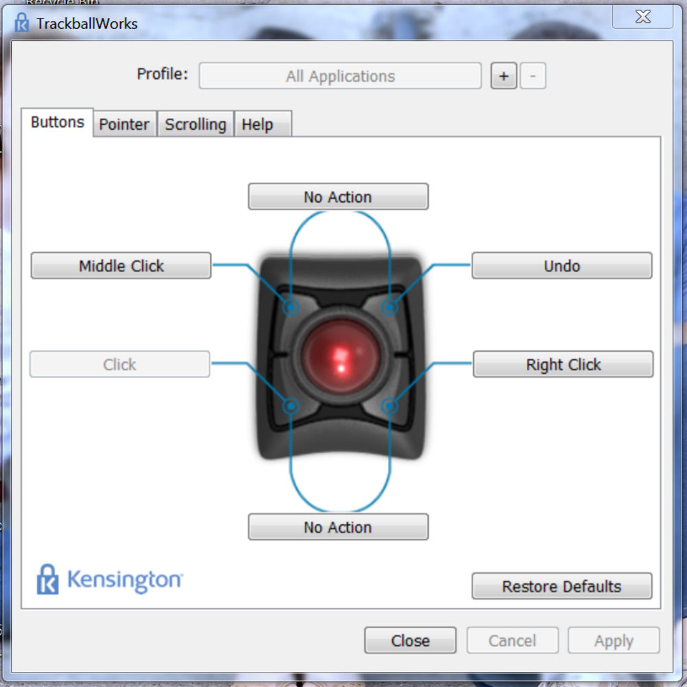 Expert Mouse Wireless Trackbal — view 9