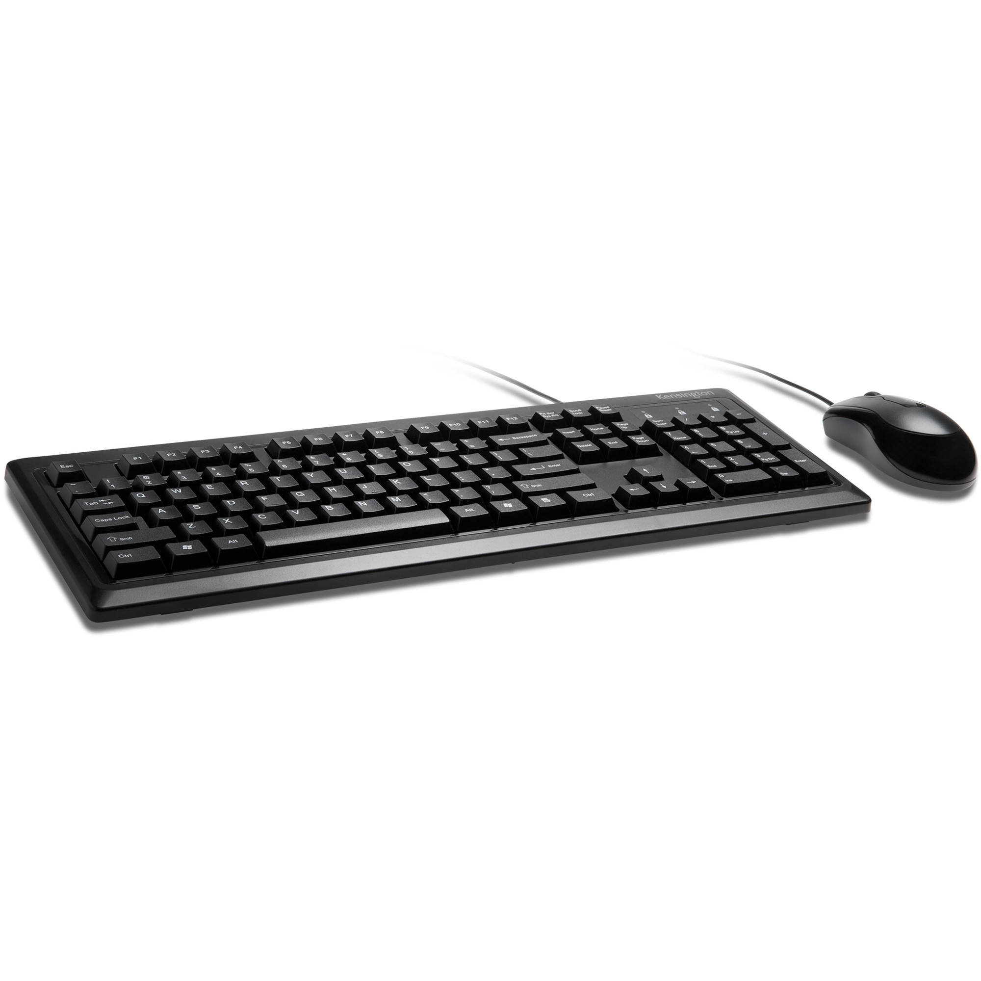 Kensington wired keyboard and mouse set with USB connectivity — view 3
