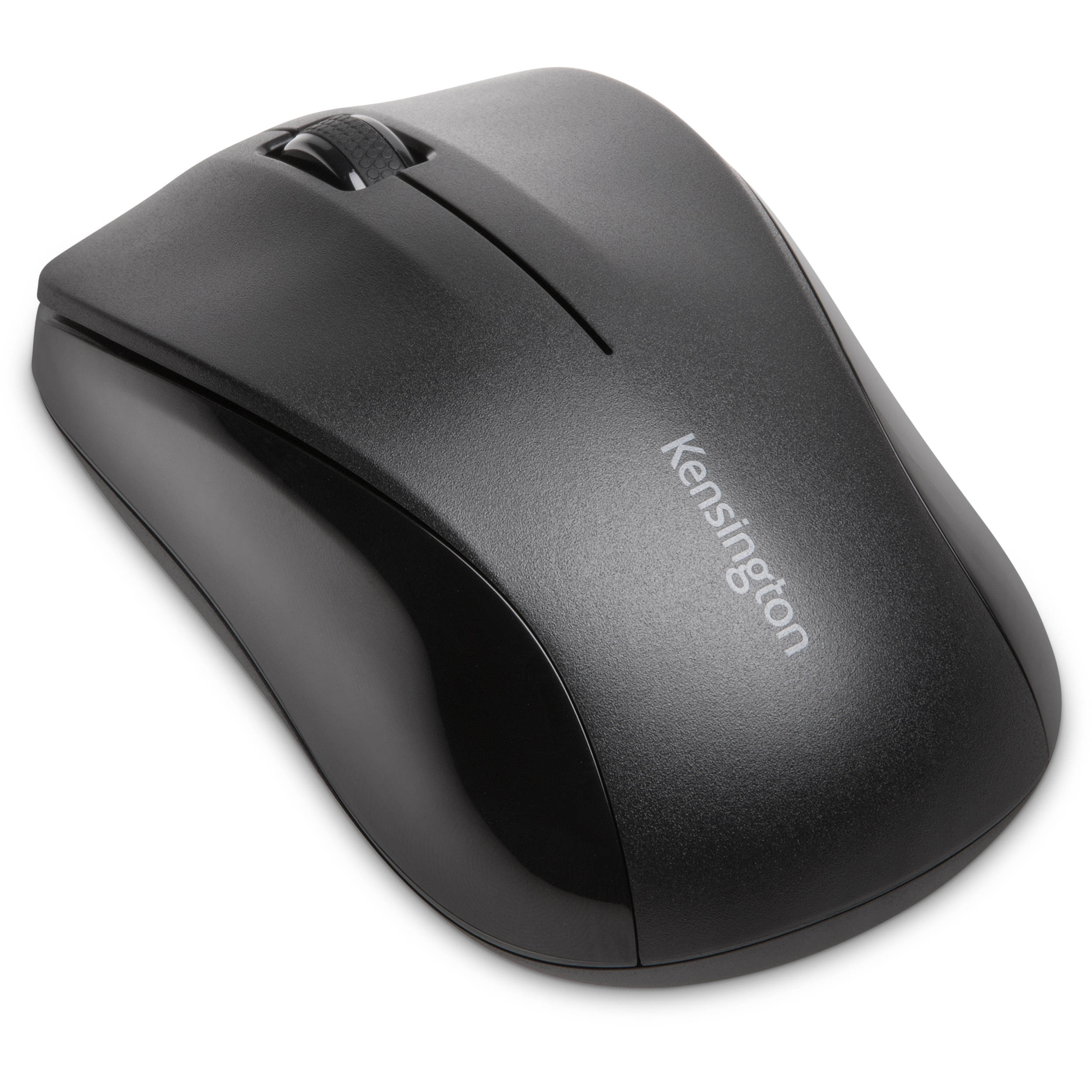Kensington Mouse For Life Wireless ambidextrous compact wireless mouse black top view — view 2