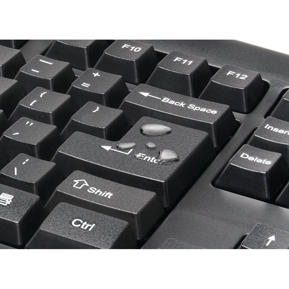 Kensington Keyboard for Life Wireless Set with full-size spill-resistant keyboard and optical mouse — view 7