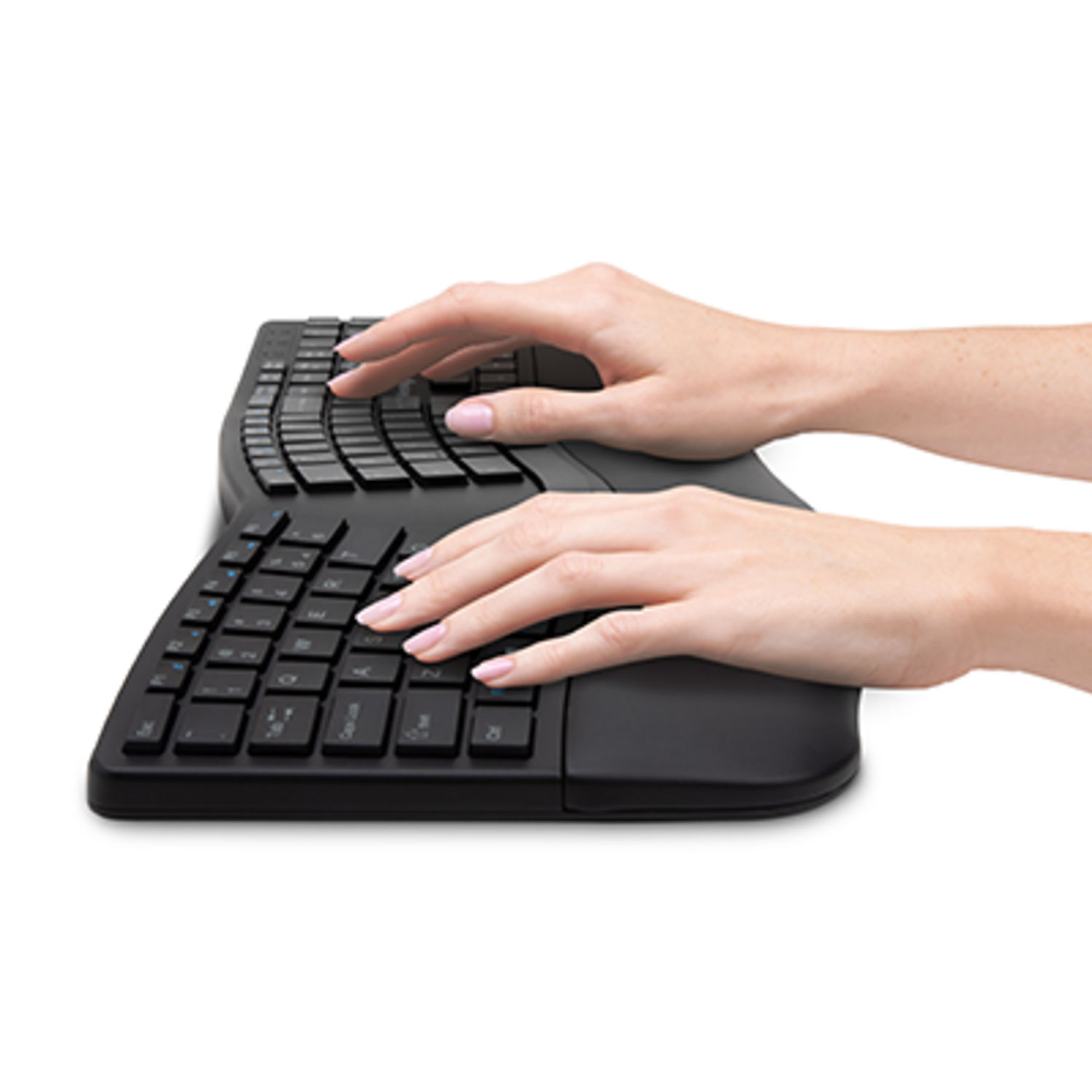 Kensington Pro Fit Ergo Wireless Keyboard with sculpted ergonomic layout and wireless connectivity — view 6