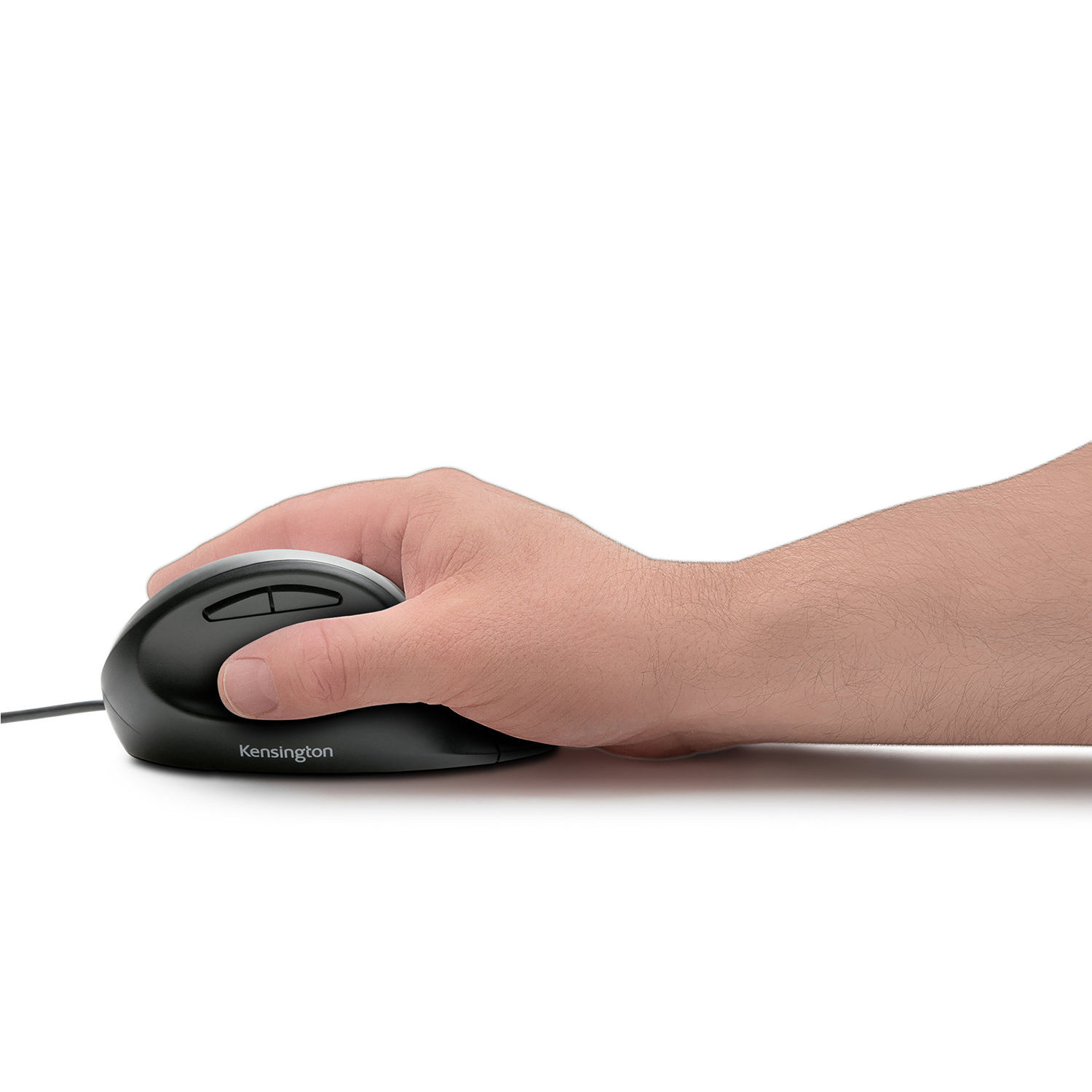 Kensington Pro Fit Ergo Wired Mouse with wrist support and ergonomic grip — view 10