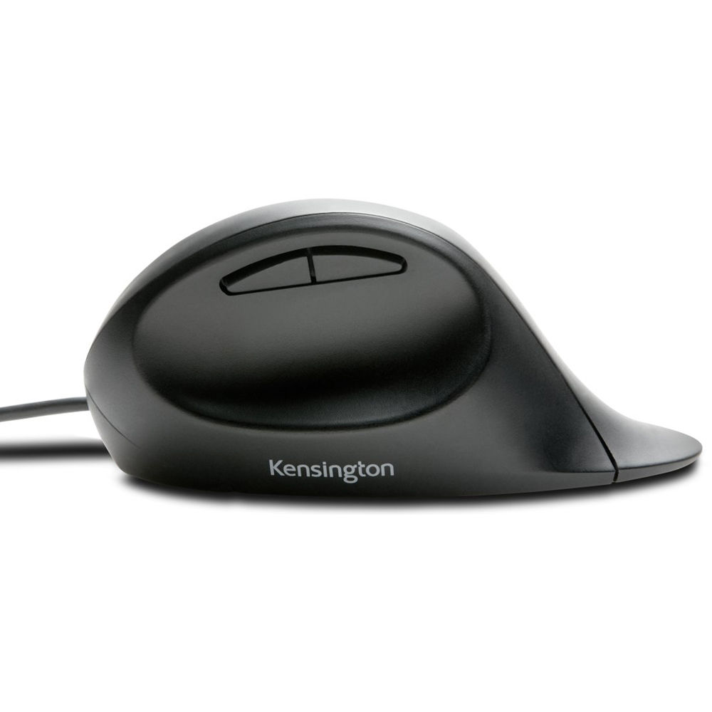 Kensington Pro Fit Ergo Wired Mouse with wrist support and ergonomic grip — view 2
