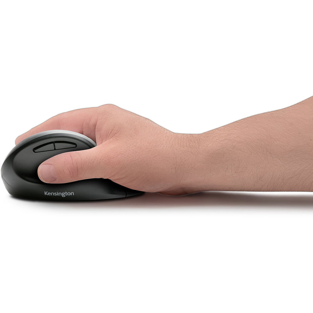 Kensington ProFit Ergo Wireless Mouse BLK in black with contoured ergonomic design — view 11