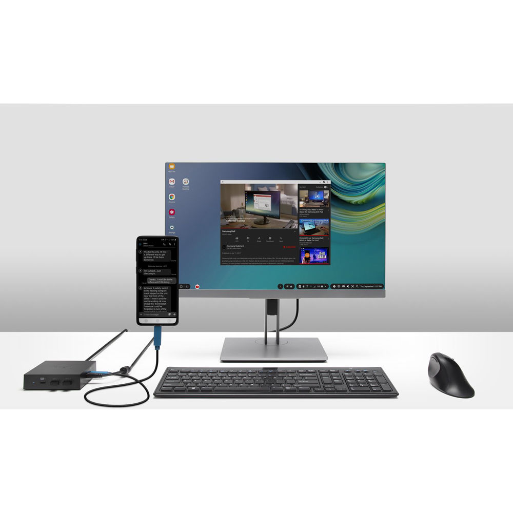Kensington ProFit Ergo Wireless Mouse BLK in black with contoured ergonomic design — view 12