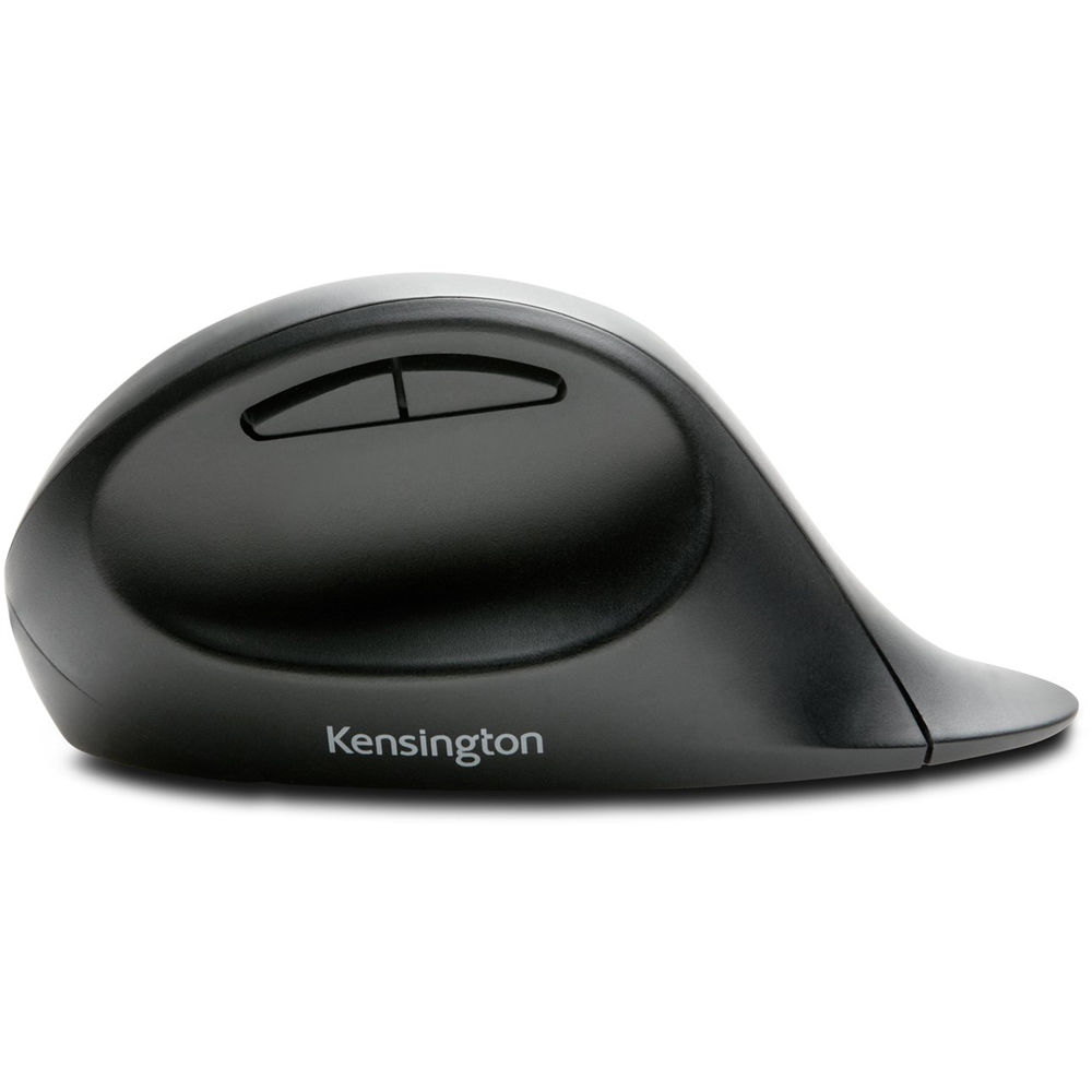 Kensington ProFit Ergo Wireless Mouse BLK in black with contoured ergonomic design — view 2
