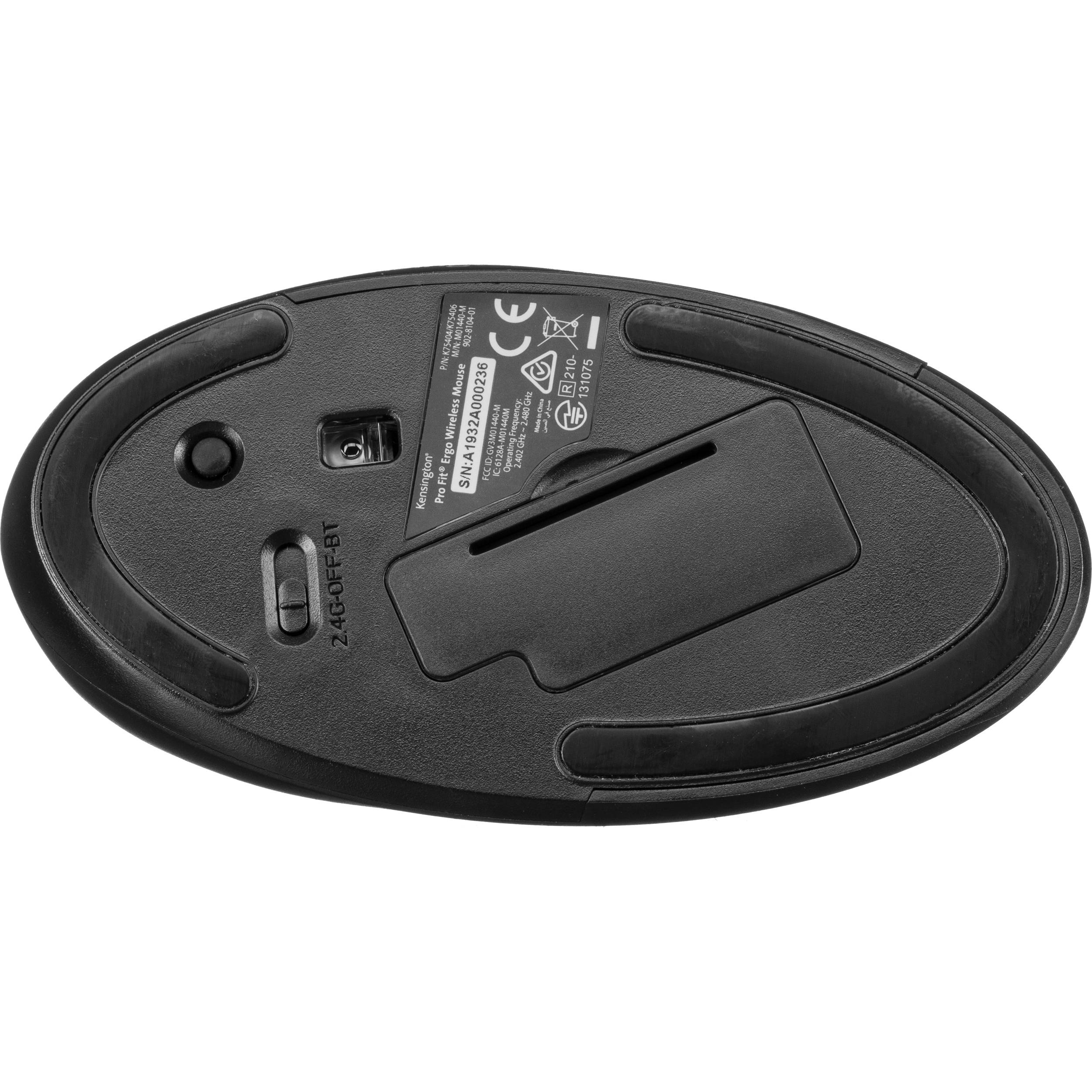 Kensington Pro Fit Ergo wireless keyboard and mouse set with ergonomic design — view 13