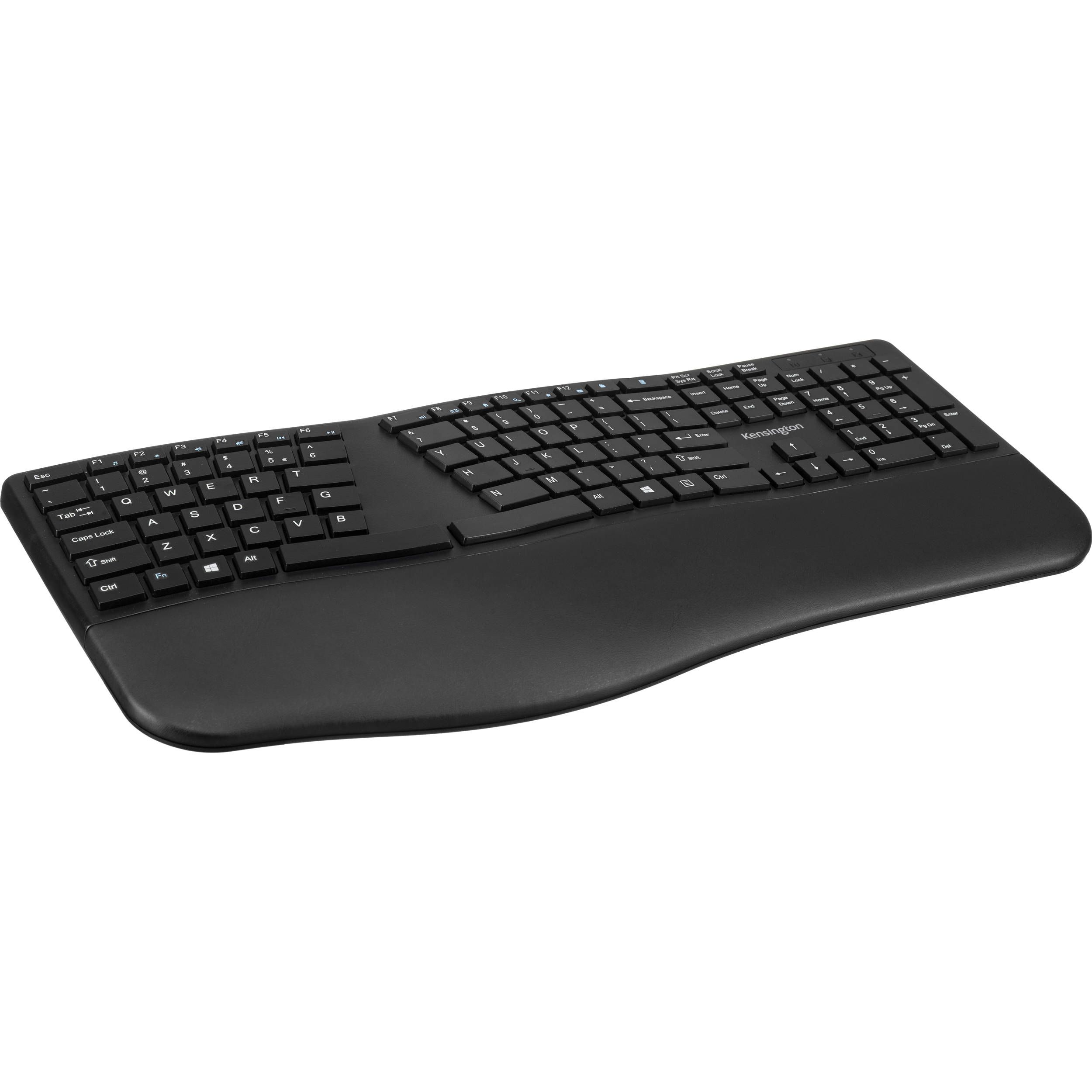 Kensington Pro Fit Ergo wireless keyboard and mouse set with ergonomic design — view 3