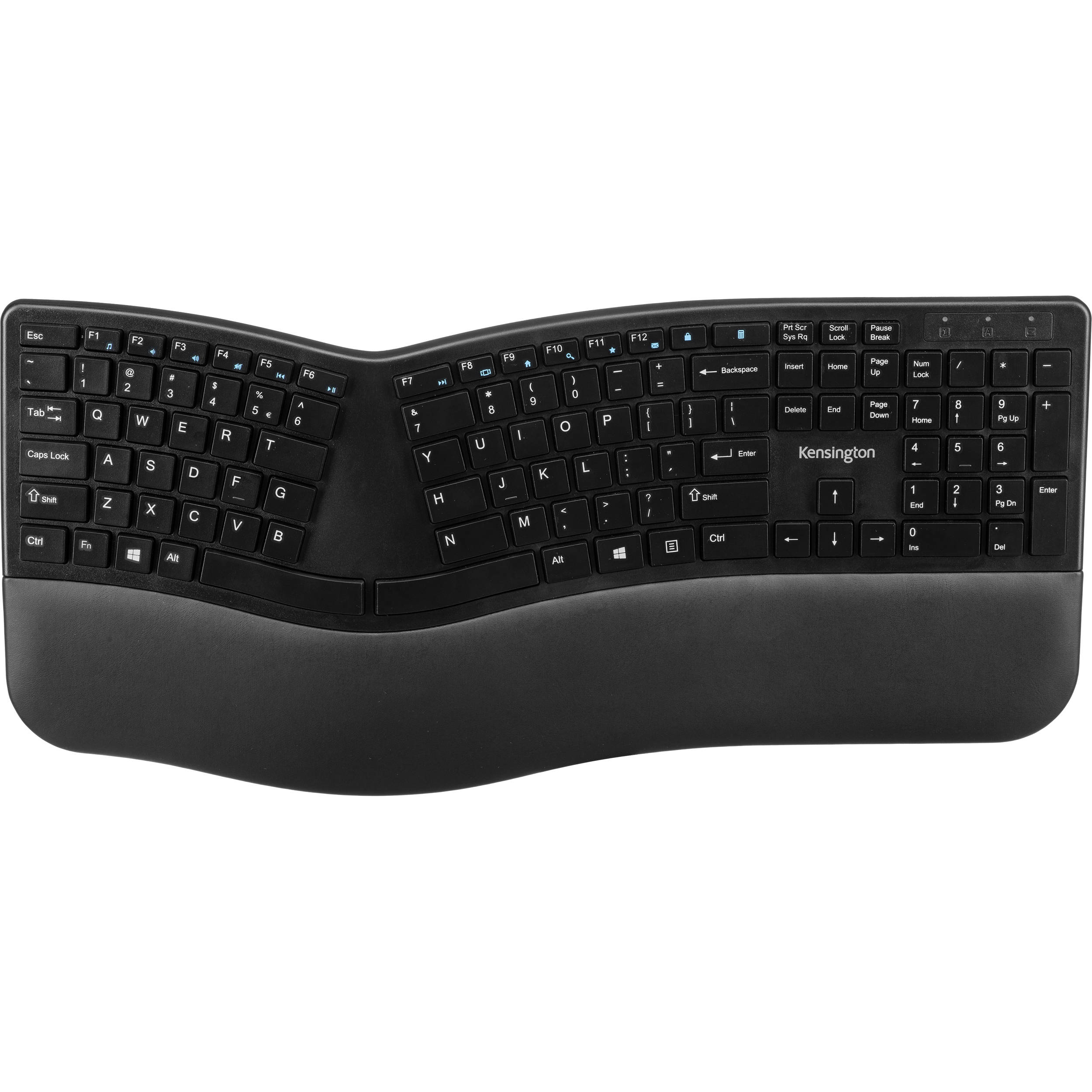Kensington Pro Fit Ergo wireless keyboard and mouse set with ergonomic design — view 4