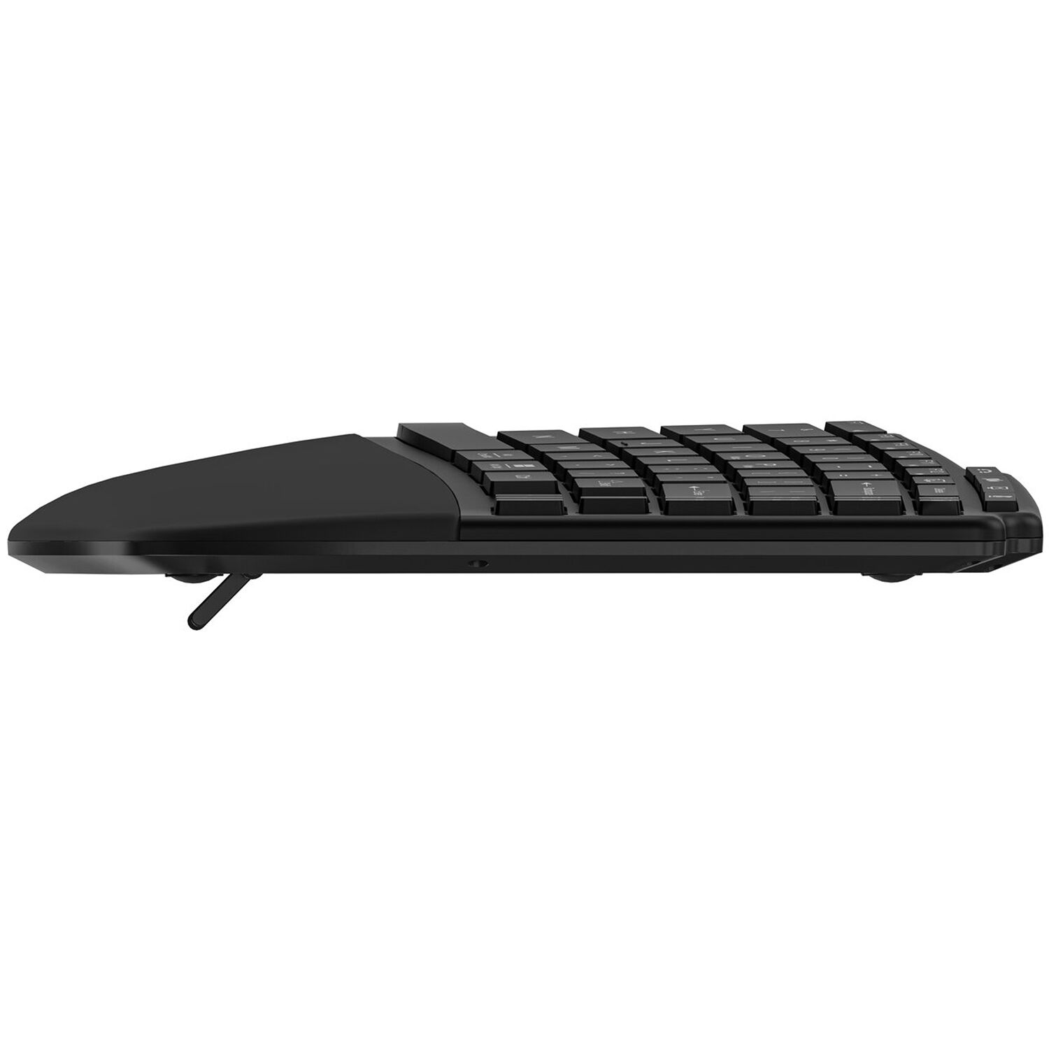 Kensington Pro Fit Ergo KB675 EQ tenkeyless ergonomic wireless keyboard in black — view 4