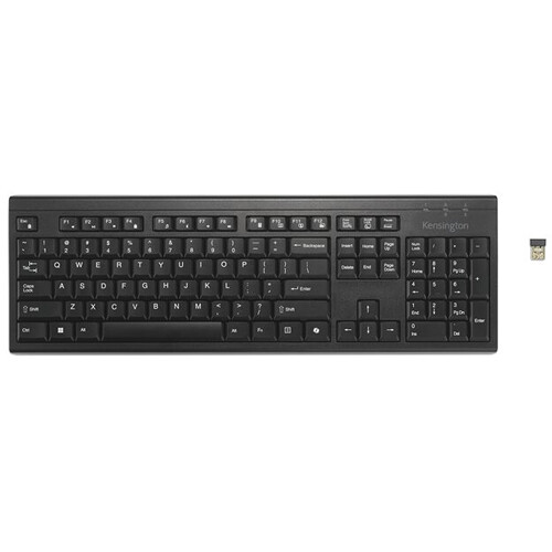 Kensington KB270 EQ rechargeable full-size wireless keyboard with Copilot key — view 2