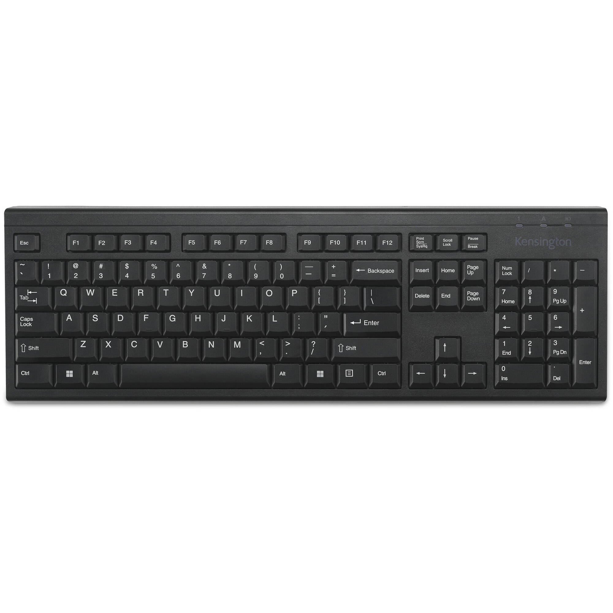 Kensington KB150 EQ wireless keyboard with recycled plastic and AES encryption — view 2