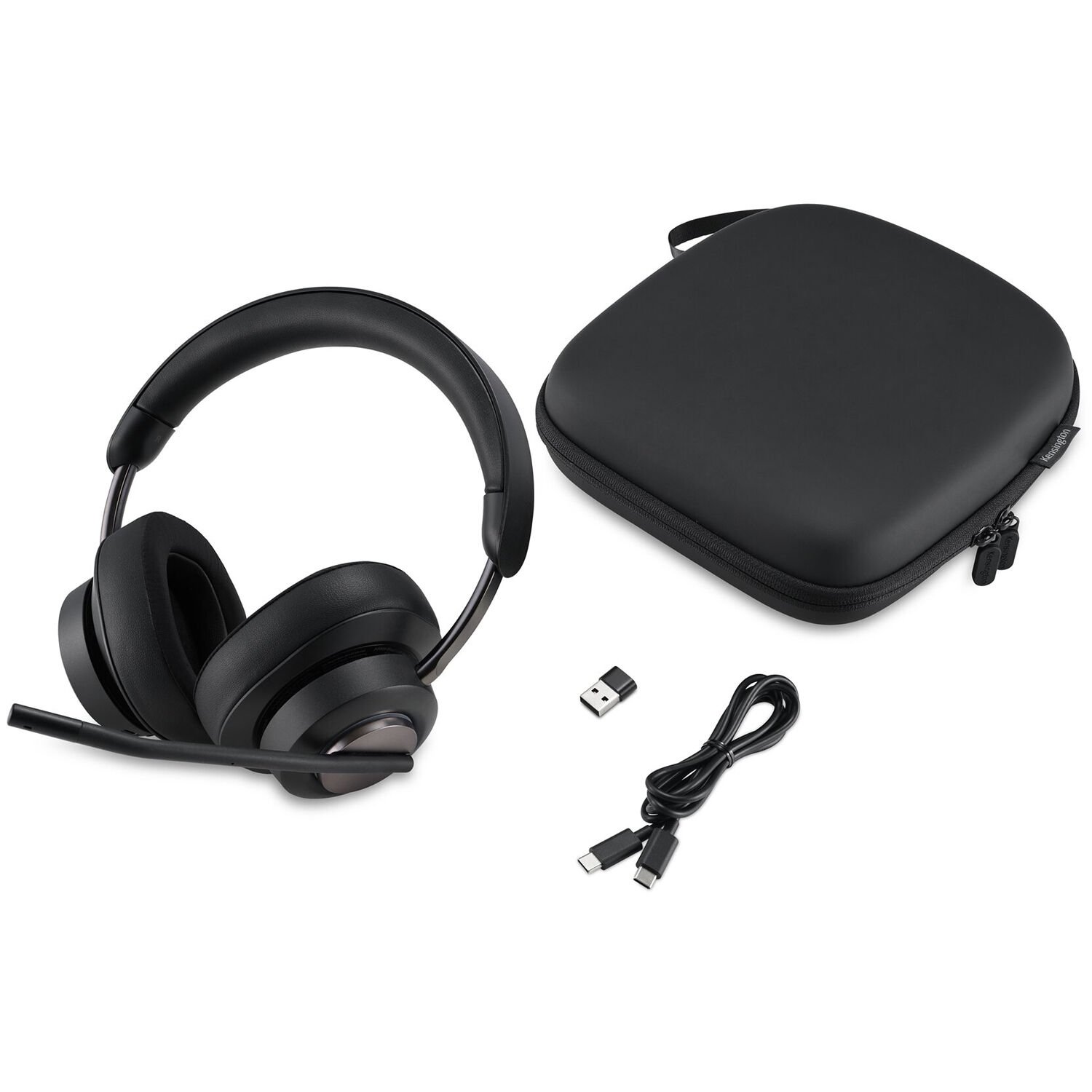Kensington H3000 BT wireless over-ear headset with boom microphone — view 11