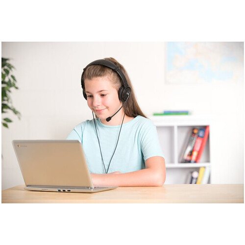 Kensington Hi Fi USB Headphones with integrated microphone and USB cable — view 5