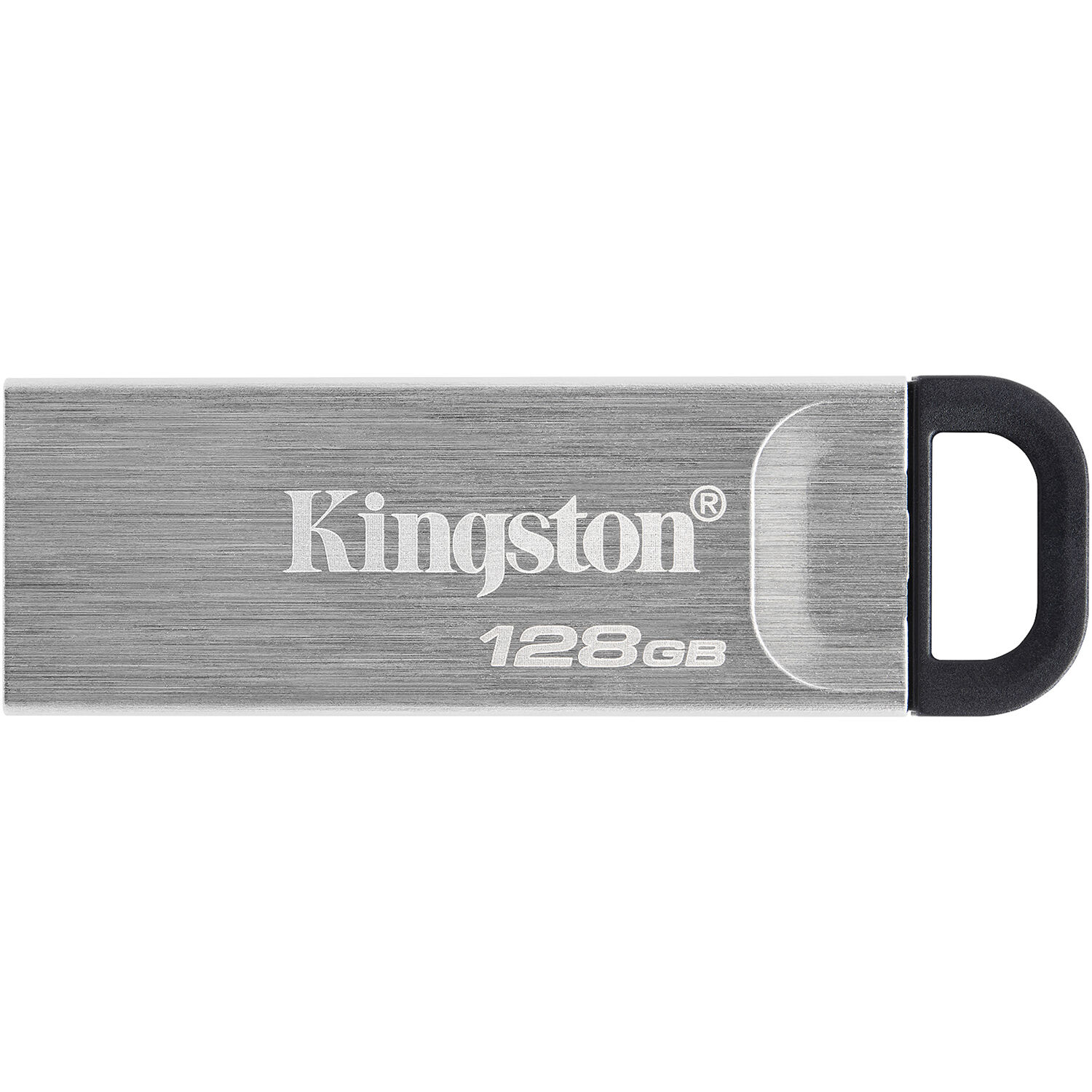 Kingston DataTraveler Kyson 128GB USB 3.2 Gen 1 metal USB flash drive — view 2