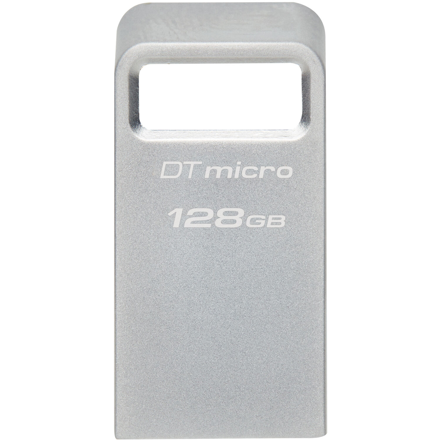 Kingston DataTraveler Micro 128GB USB 3.2 Gen 1 metal flash drive — view 2