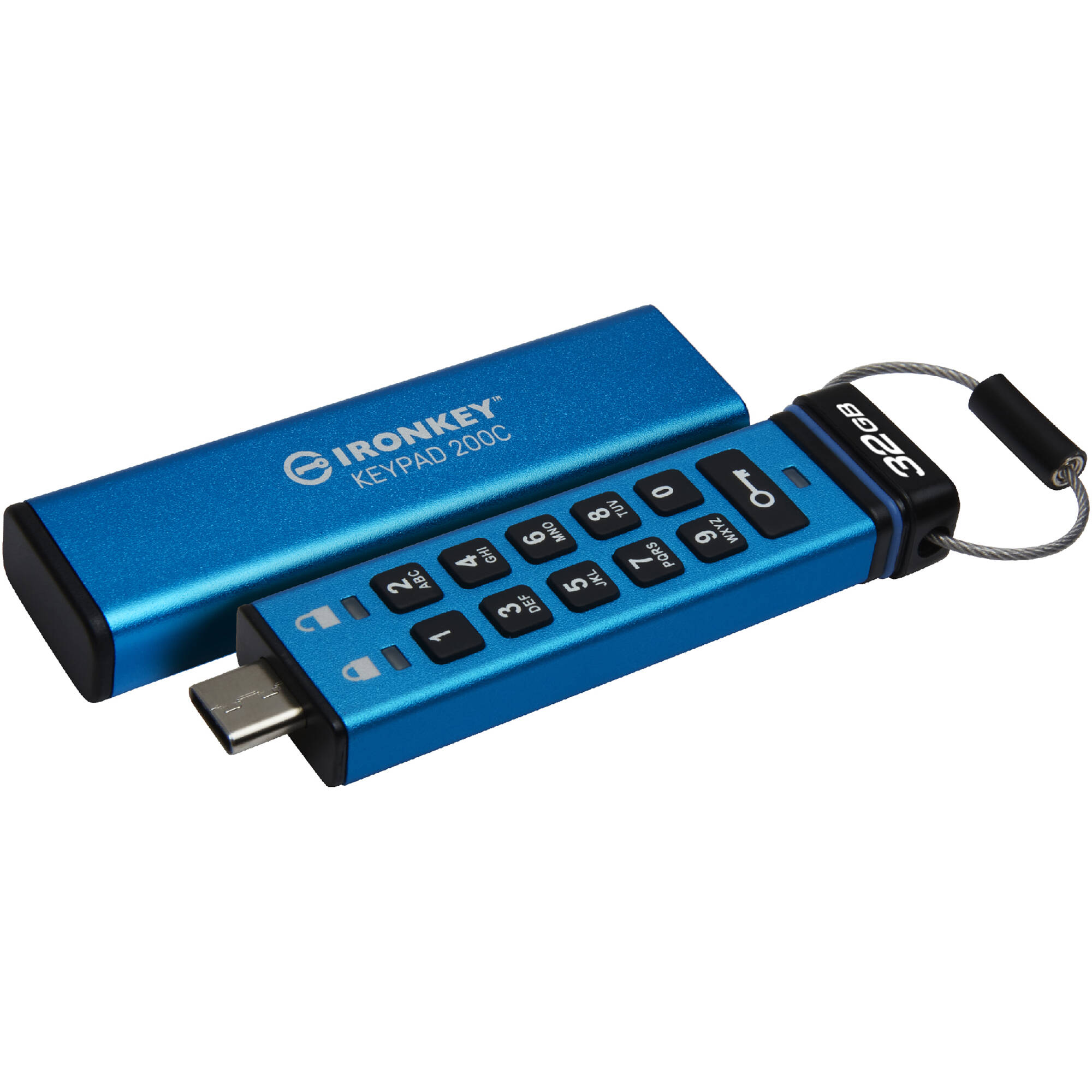 32gb USB C Ironkey Keypad 200c