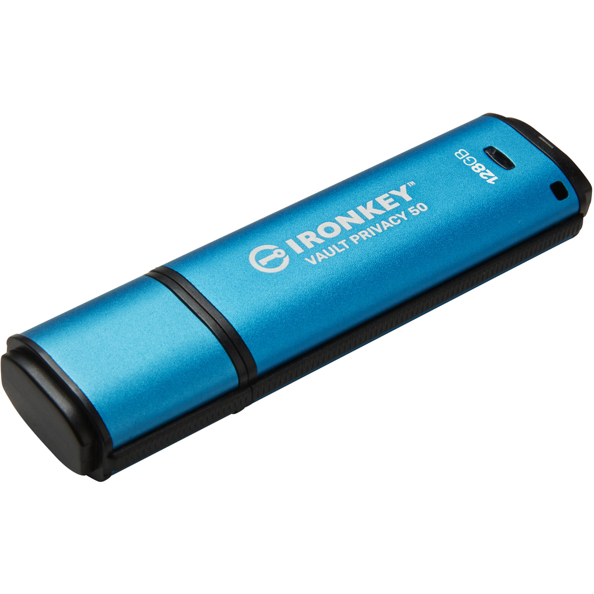 IronKey Vault Privacy 50 128GB encrypted USB flash drive with AES-256 and FIPS 197 — view 2