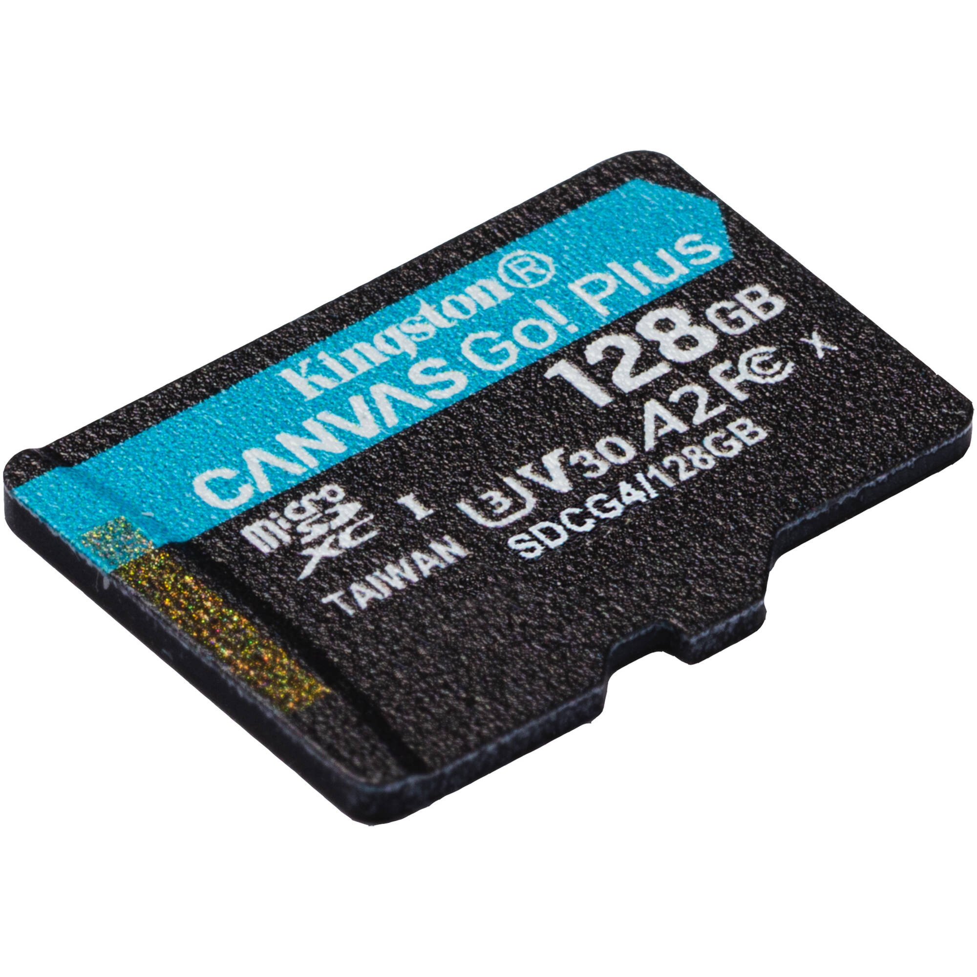 128GB MICROSDXC CANVAS GO PLUS GEN4 200R A2 U3 SINGLE PACK W/O ADP — view 2