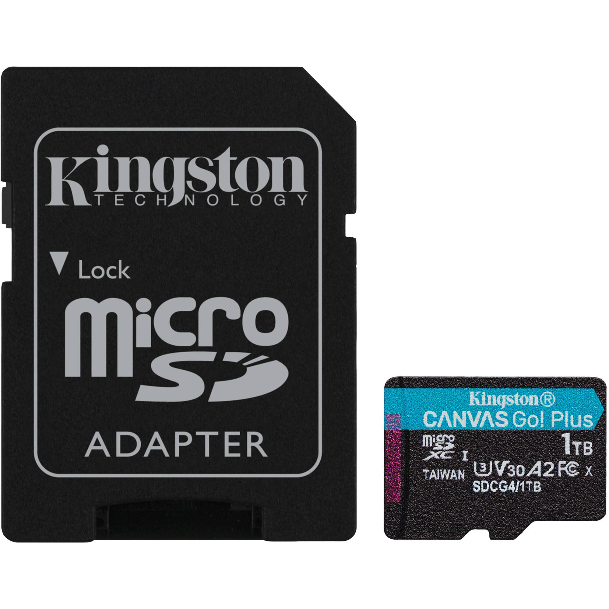 1tb Microsdxc Canvas Go Plus Gen4 200mb/S A2 U3 V30 Card + Adapter
