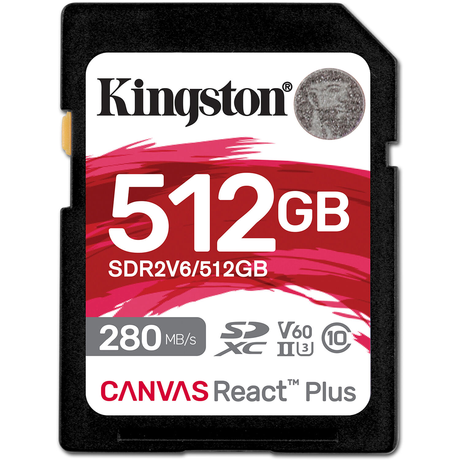 512gb Canvas React Plus Sdxc Uhs-II 280r/150w U3 V60 for Full HD/4k