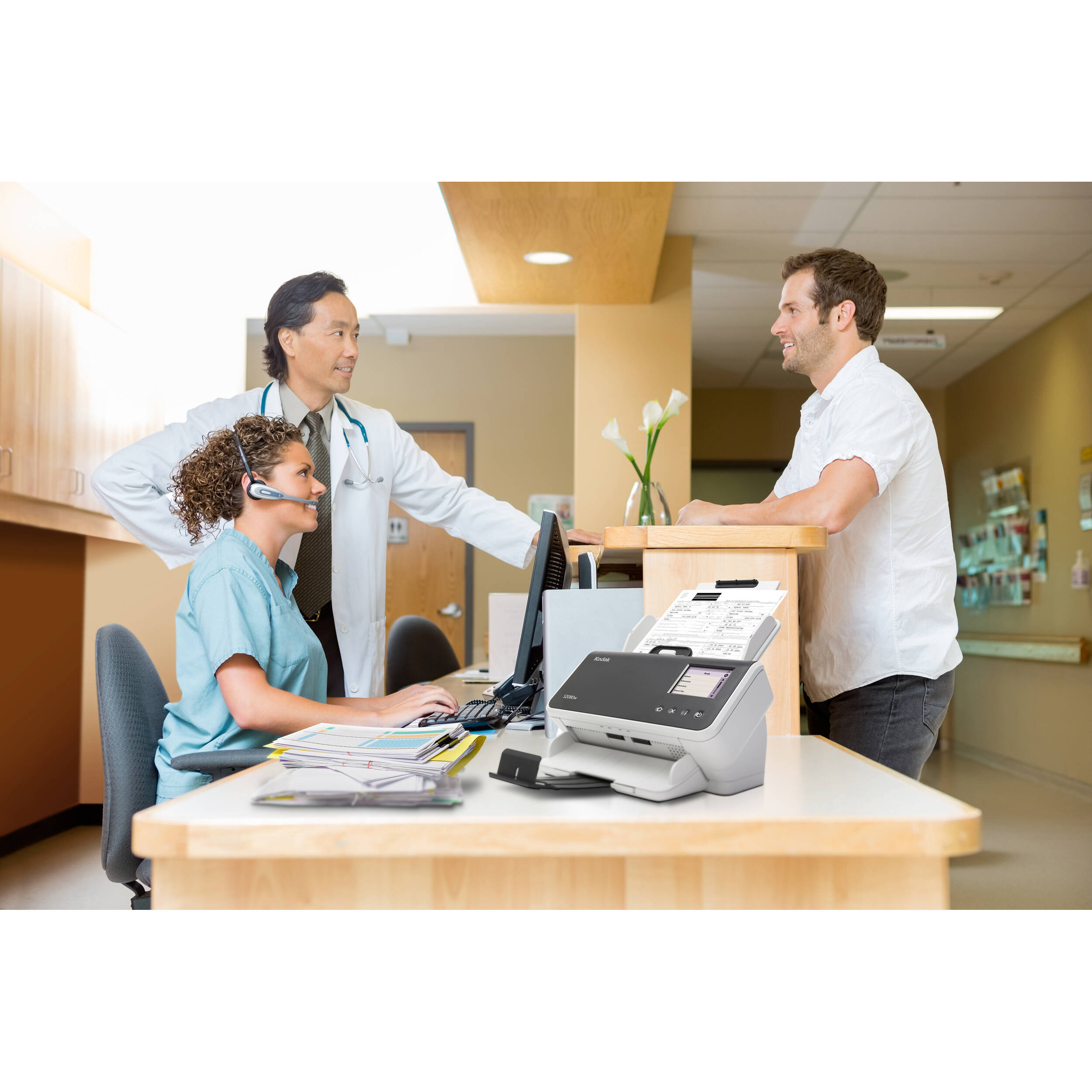 KODAK ALARIS S2080W sheetfed document scanner with wireless connectivity and 80 ppm speed — view 3