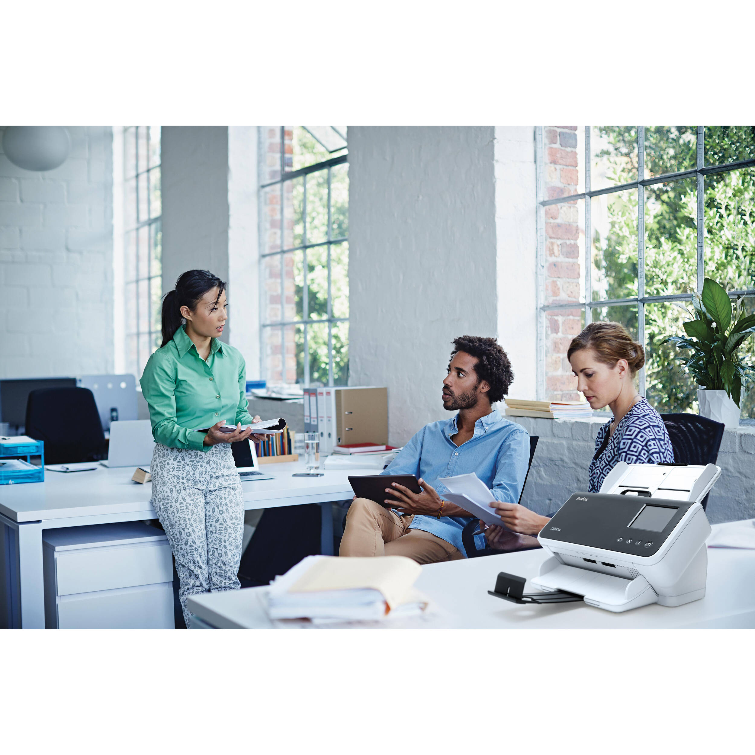 KODAK ALARIS S2080W sheetfed document scanner with wireless connectivity and 80 ppm speed — view 4