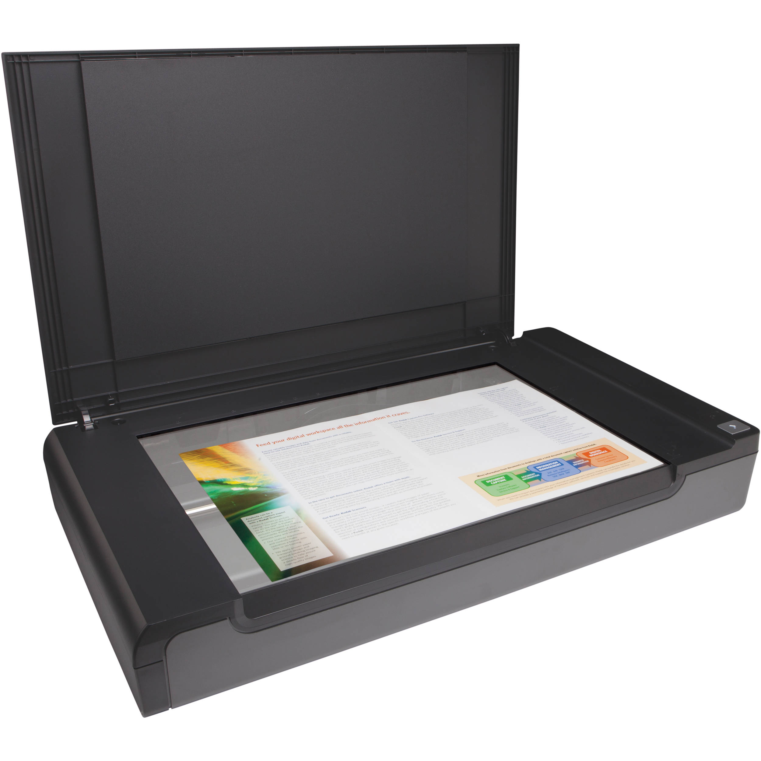 Kodak Alaris A3 size flatbed accessory for scanning oversized and fragile documents — view 2