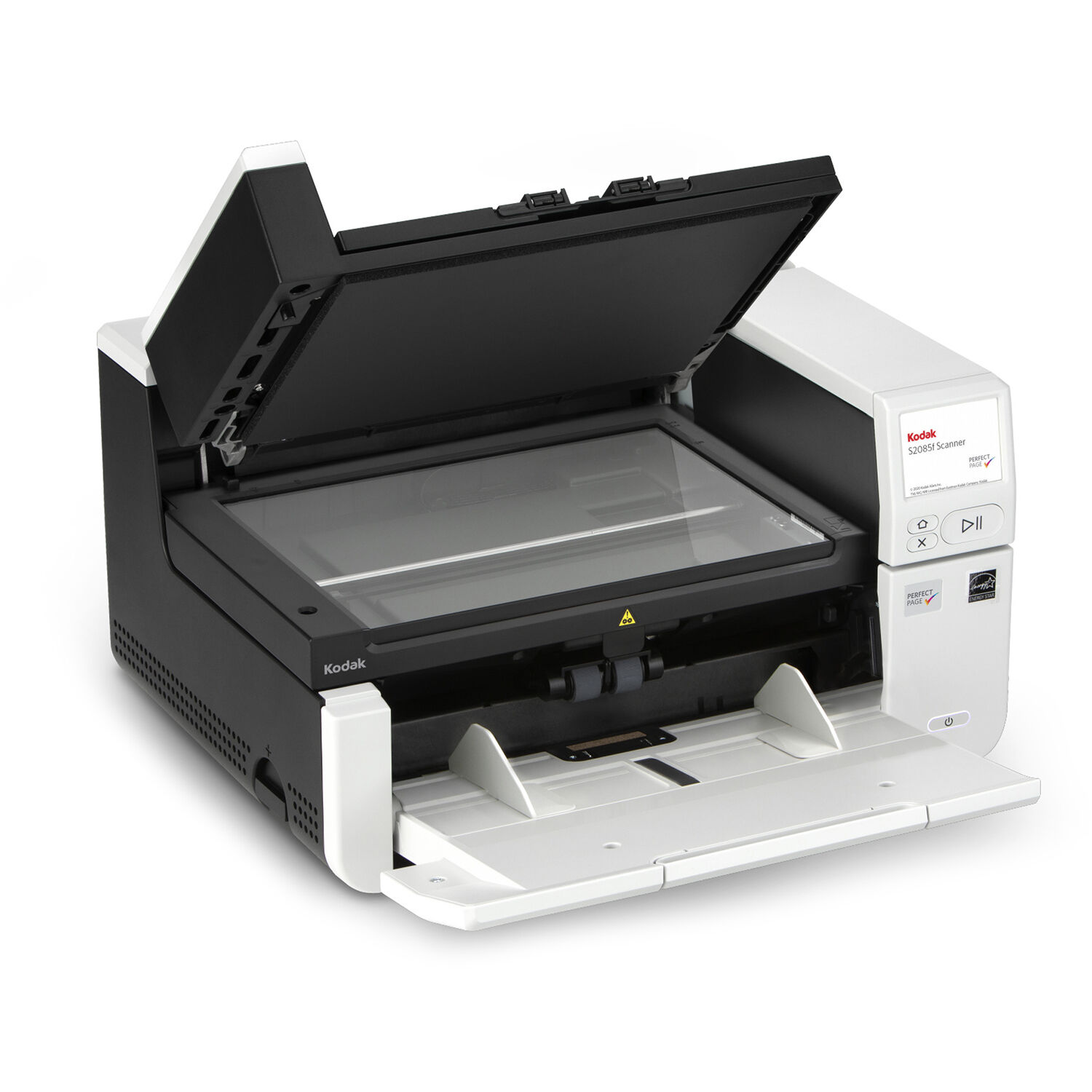 KODAK ALARIS S2085F flatbed scanner with 85 ppm speed, 600 dpi resolution, and USB connectivity — view 3