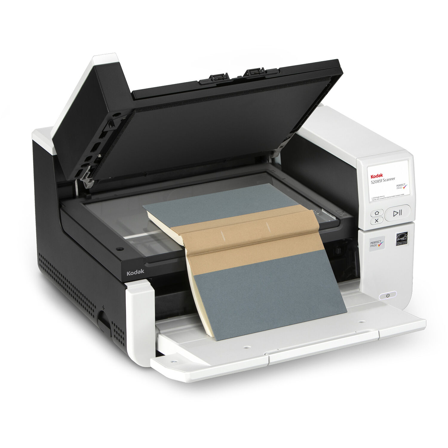 KODAK ALARIS S2085F flatbed scanner with 85 ppm speed, 600 dpi resolution, and USB connectivity — view 4