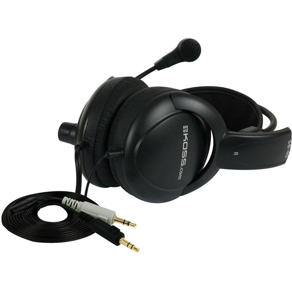 Koss Multimedia Stereophone wired stereo headset for desktop multimedia audio — view 2