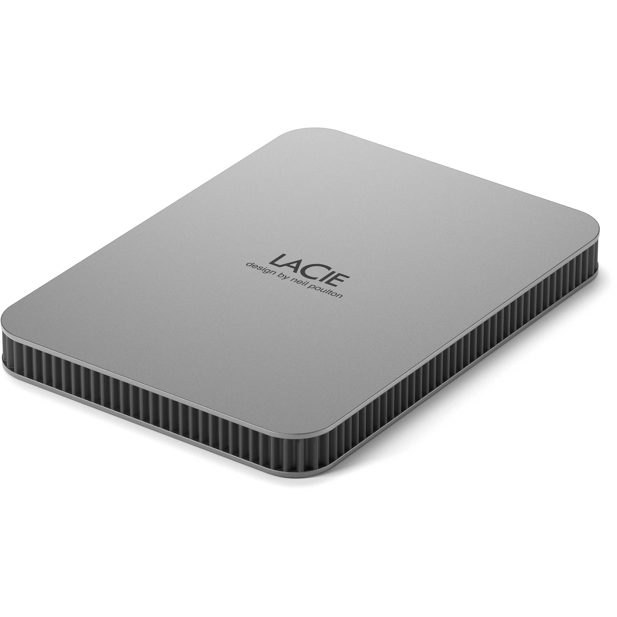 LaCie Mobile Drive 1 TB portable external hard drive with USB-C and USB 3.2 connectivity — view 2